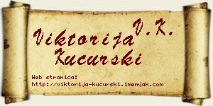 Viktorija Kucurski vizit kartica